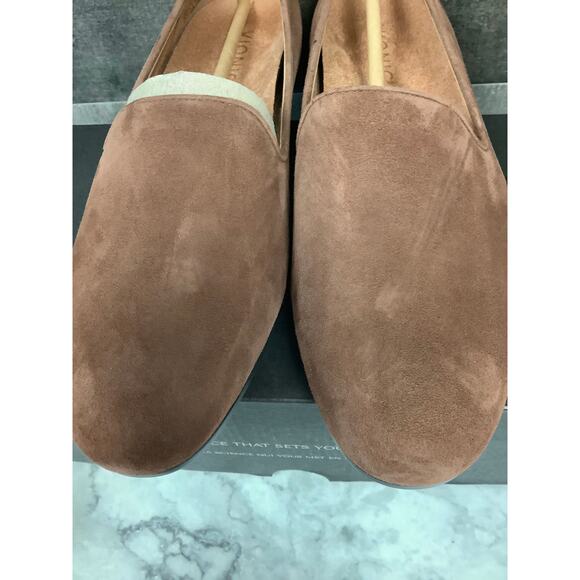 Vionic Women's 8.5M Brown Suede Willa II Slip On Loafers Comfort Casual LB7-3 - Picture 7 of 9